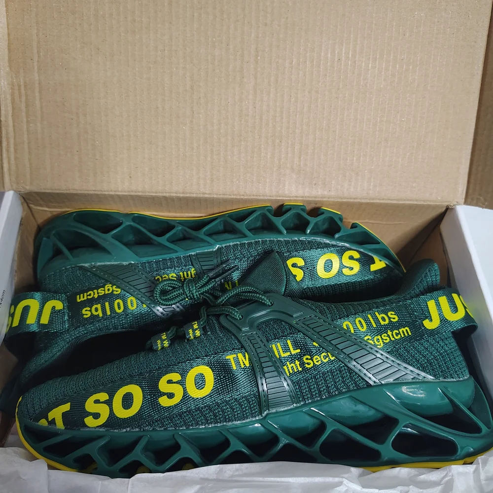 Just So So Womens Shoes Yellow/Green Size EU Size 39 US 8.5 Athletic Sporty New